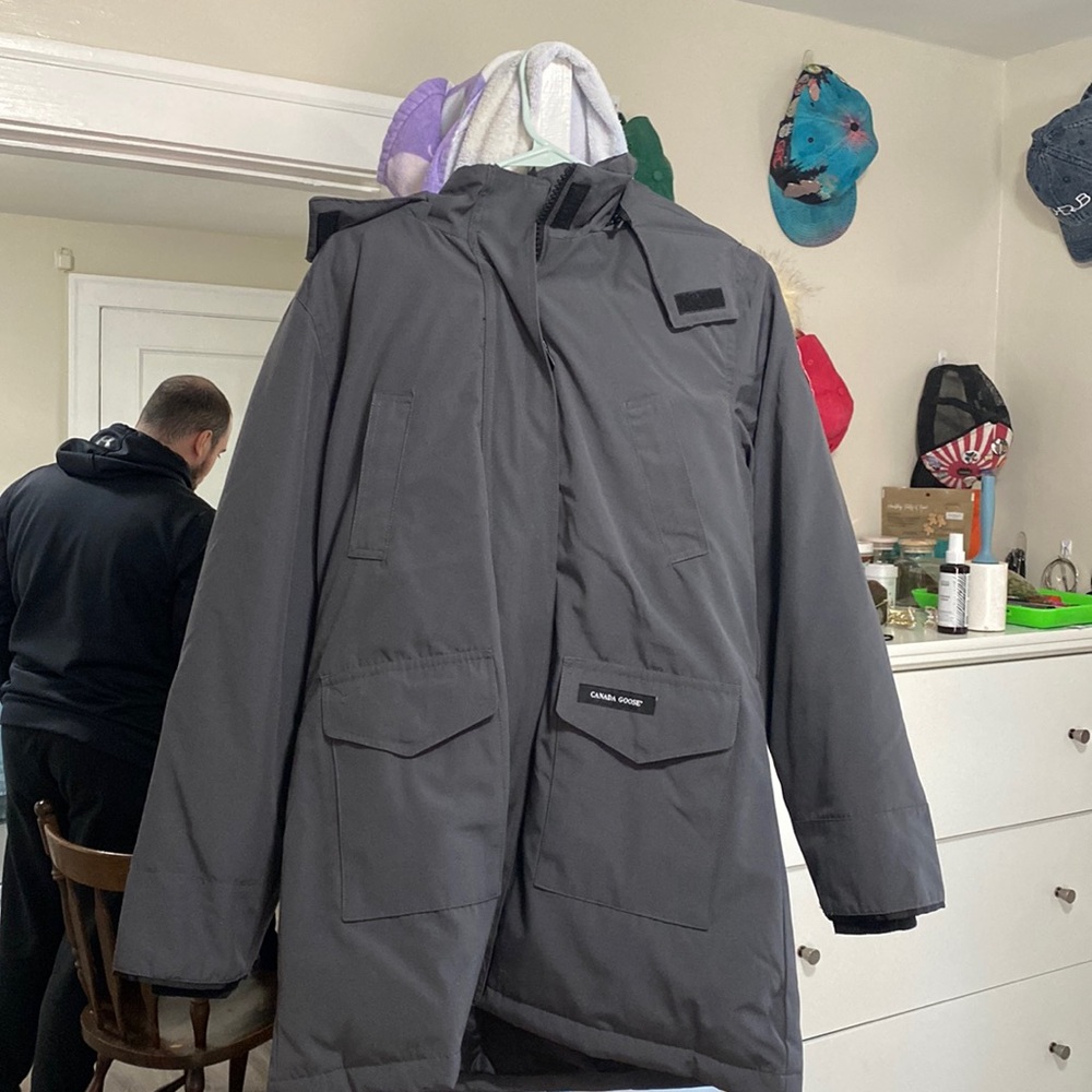 Grey Canada goose jacket